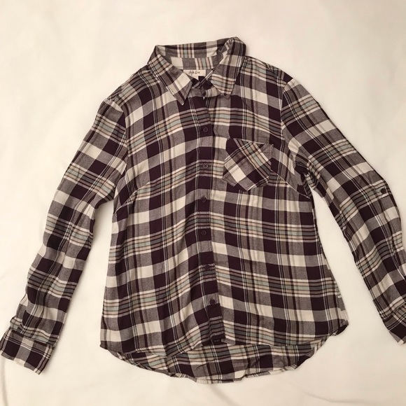Style & Co Hally Plaid Overshirt - Picture 1 of 7